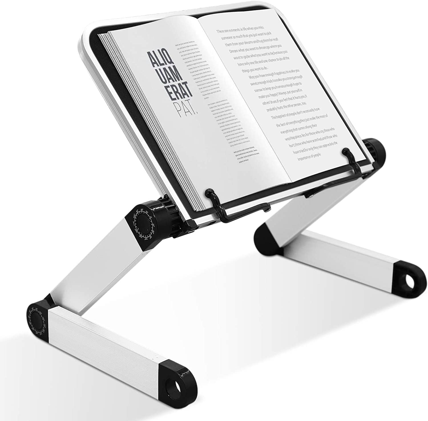 Supporto per libri Leggio da tavolo leggio ergonomico Supporto multifunzionale per laptop