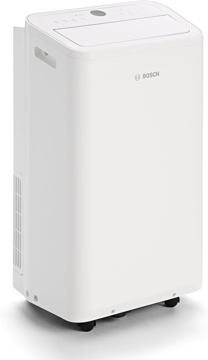 Bosch Cool 2000 Climatizzatore portatile, Per ambienti fino a 35 m² | Climatizzatore, deumidificatore e ventilatore 3-in-1