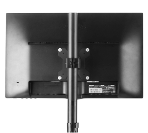 Supporto per monitor verticale,  montaggio a morsetto, supporto da tavolo completamente regolabile